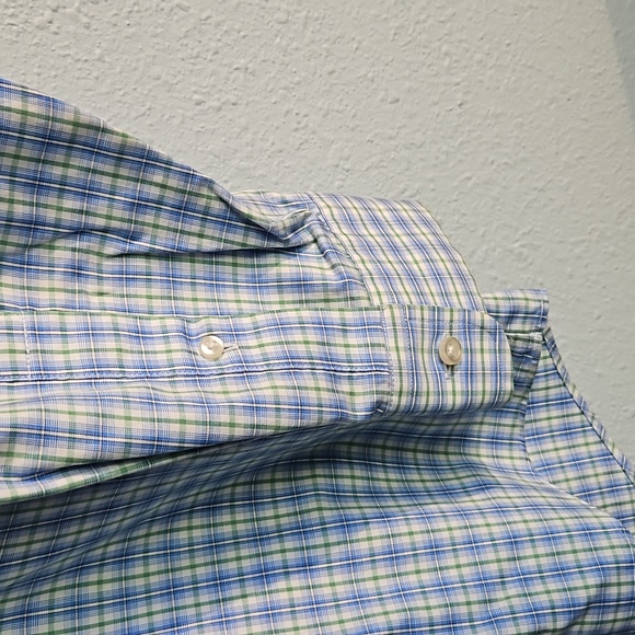 Lands' End No Iron Pinpoint Oxford - Picture 3 of 4